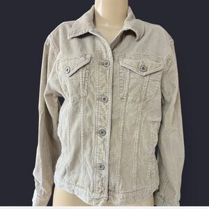 100% Cotton Eddie Bauer Tan Jean Jacket